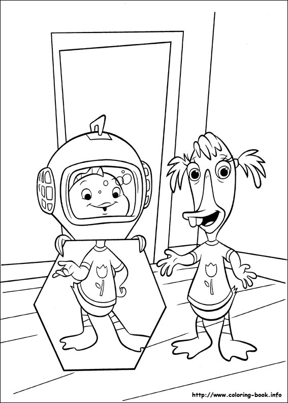 Chicken Little coloring picture